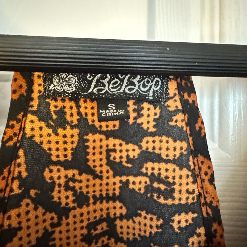 BeBop Autumn Patterned Long Sleeve Dress - Picture 2 of 5
